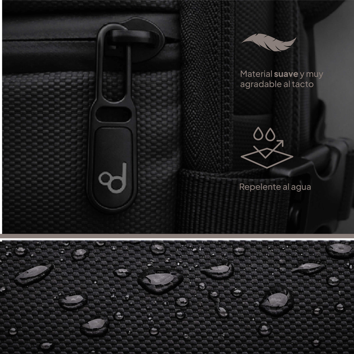 Mochila de cabina grande resistente al agua