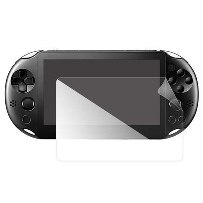 Protector de Pantalla Plástico PET Compatible con Consolas PSVita PHC-1000 Vita Slim 2000 Lámina Protectora Film