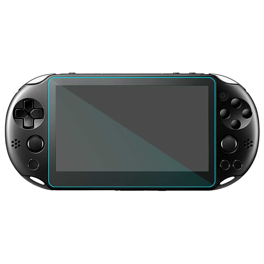 Protector de Pantalla Plástico PET Compatible con Consolas PSVita PHC-1000 Vita Slim 2000 Lámina Protectora Film