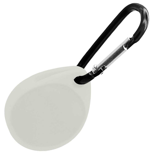 Funda Protectora de Silicona Suave Elástica Blanda Llavero Compatible con AirTag Brillo Noche Cubierta Goma Flexible