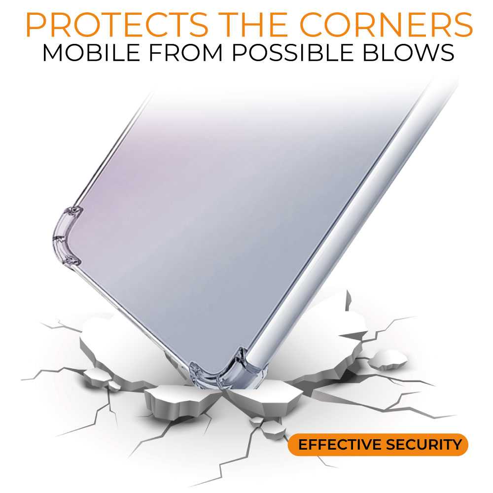 Funda de TPU para iPhone 14 Pro MAX, Carcasa Flexible con Esquinas Reforzadas Antigolpes, Protección en Cámaras, Silicona Transparente
