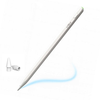 OcioDual Stylus Pen, Lapiz para Tablet, Compatible con iPad 2018 o Superior, Lápiz para Tablet con 3 Puntas, Rechazo de Palma,