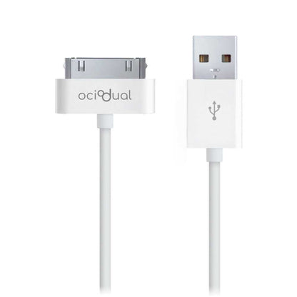 Cable USB 30 Pines 1 Metro Compatible con iPhone 3G/3GS/4/4s, iPad 1/2/3 y iPod
