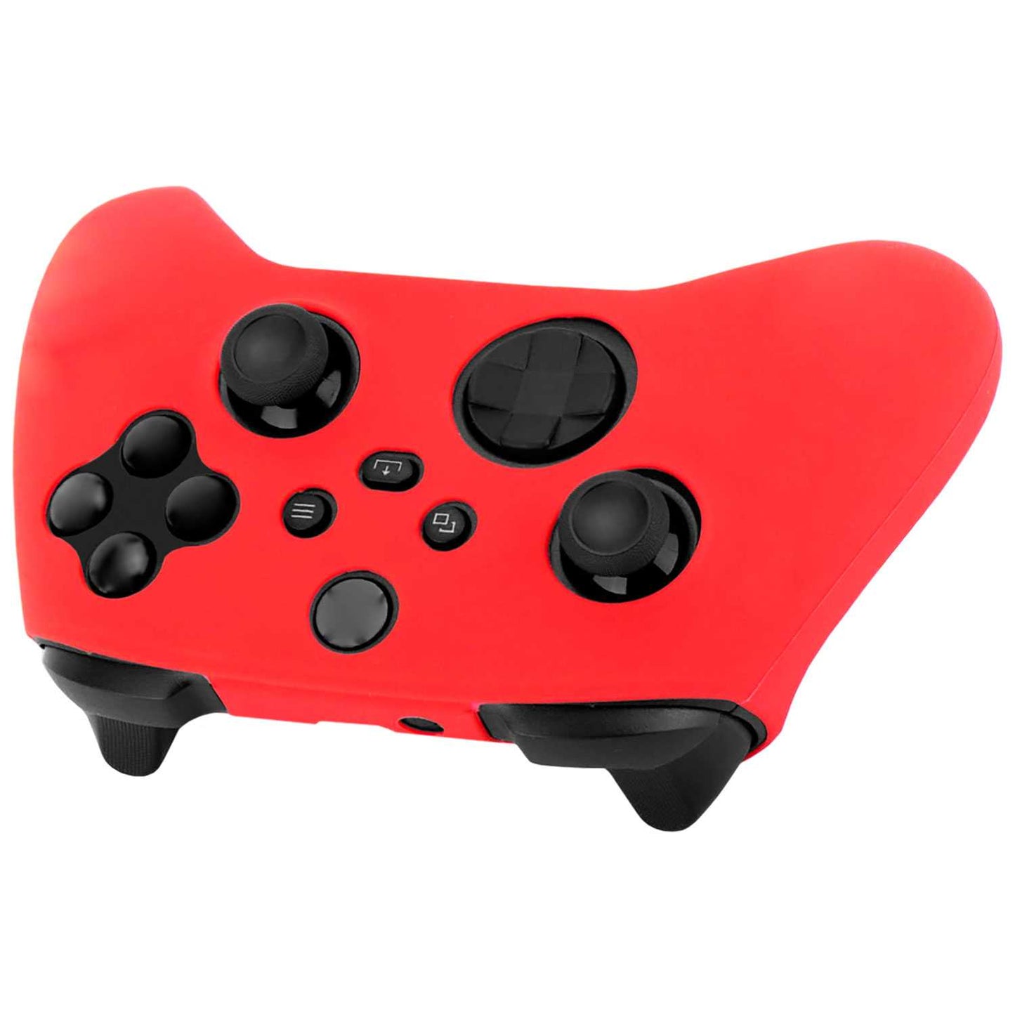 Funda de Silicona Compatible con Mando XBox X/S Roja Antigolpes Anticaídas Goma Polvo Flexible Suave Cubierta Skin