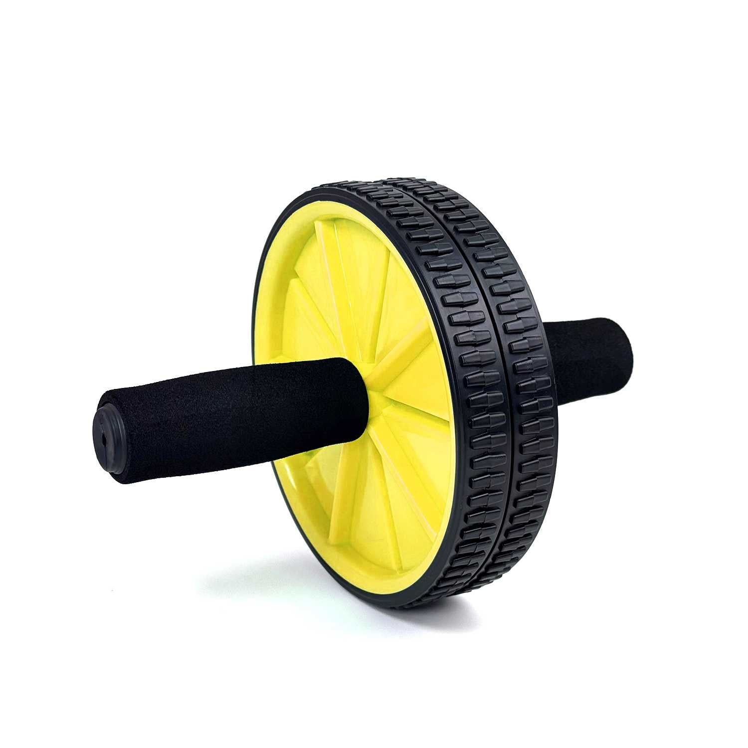 OcioDual Rueda Abdominal, Rodillo Abdominales, Rueda Abdominales con Mango, Ejercicio en Casa, Gym en Casa, Core, Flexibilidad y
