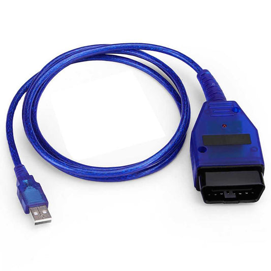 Cable USB de Diagnóstico Azul Análisis Escaneo Escaner Diagnosis para Ver Escanear Códigos Motor Coches Hasta 2004