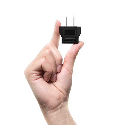 2x Adaptador Conversor Enchufe Clavija Europeo EU Europa a Americano US USA EEUU Mexico China