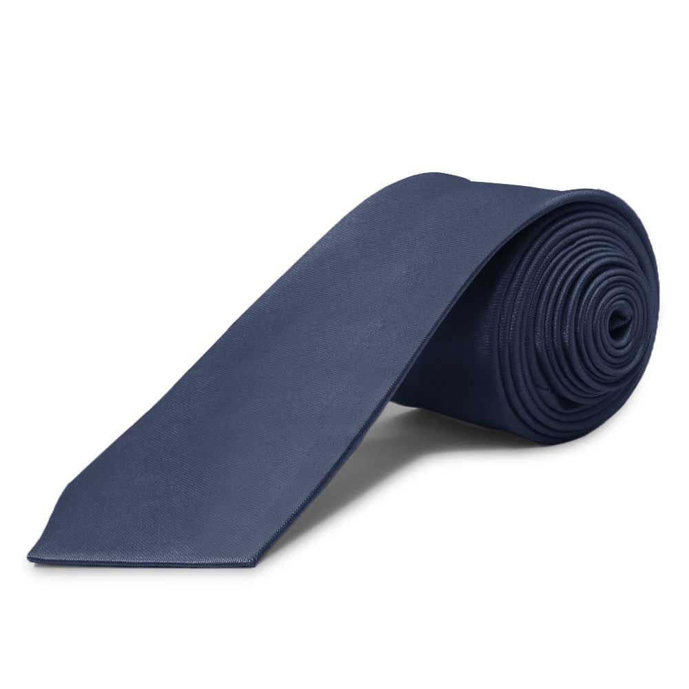 Corbata Estrecha Unisex sin Estampado Satinado Gris para Celebraciones y Eventos 100% Poliéster