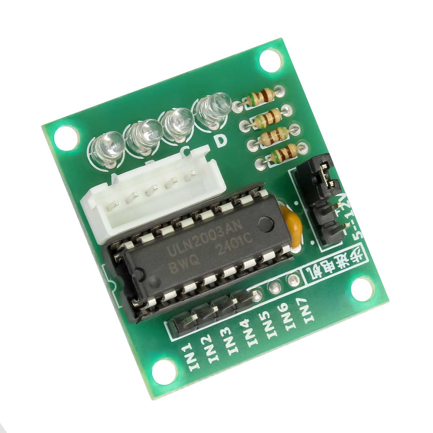 Motor 28BYJ-48 paso a paso de 5V + Driver Board ULN2003 para Raspberry Stepper