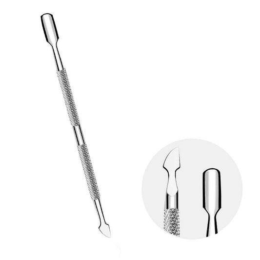 Limpia Cuticulas Uñas Remueve Raspador Empujador Cuchara Manicura Cutícula