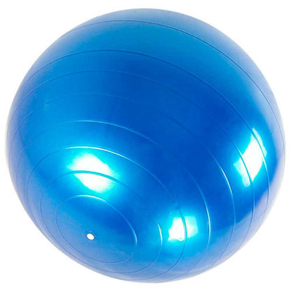 Pelota Balon Gym Ball para Deporte Gimnasia Yoga Pilates Abdominales Azul 65 cm Blue for Fitness Core Exercise+Pump