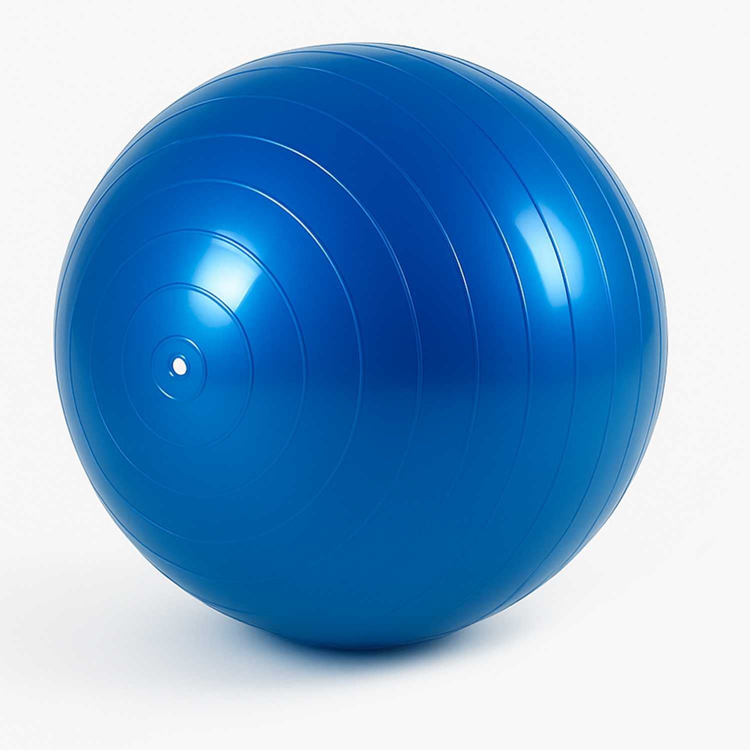Pelota Balon Gym Ball para Deporte Gimnasia Yoga Pilates Abdominales Azul 65 cm Blue for Fitness Core Exercise+Pump