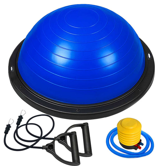 Entrenador de Equilibrio 58cm Azul Bos Balance Trainer Fitball Pelota de Gimnasia Pilates Up con Inflador Unisex Adulto