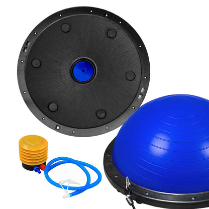 Entrenador de Equilibrio 58cm Azul Bos Balance Trainer Fitball Pelota de Gimnasia Pilates Up con Inflador Unisex Adulto