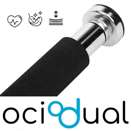 Barra Dominadas con Tornillos Incluidos, Soporta hasta 100kg, Gym, Ejercicio en Casa, Barra Dominadas Pared Plata, Calistenia,