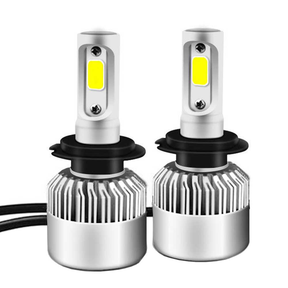 2x Bombillas S2H7 LED para Faro de Coche 6500K
