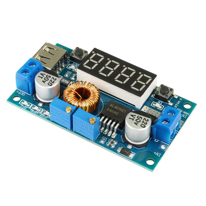 Convertidor Regulador de Voltaje Voltimetro DC 5A 75W Step Down Arduino XL4015