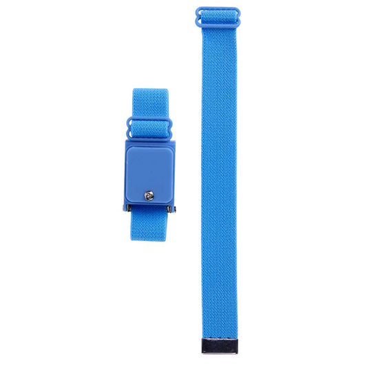 Pulsera Anti Estatica Ajustable sin Cables Wireless Aislante Electronica Azul