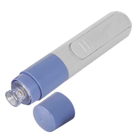 Cepillo Limpiador Facial Succionador Electrico de Poros Puntos Negros Pila AA Blackhead Remover Acne Facial Extractor