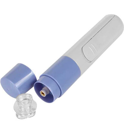 Cepillo Limpiador Facial Succionador Electrico de Poros Puntos Negros Pila AA Blackhead Remover Acne Facial Extractor