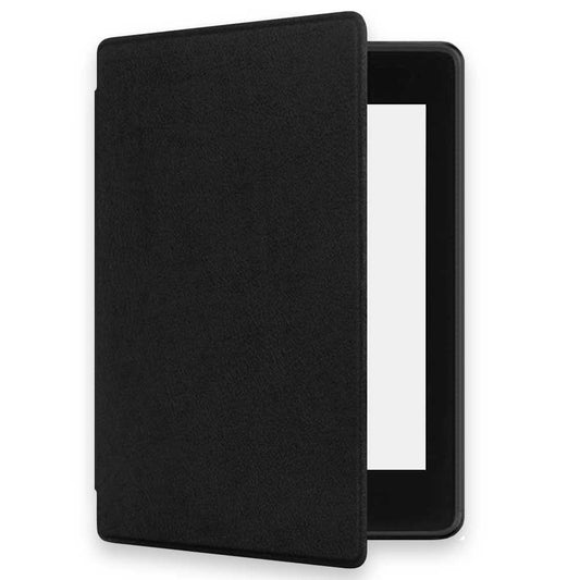 Funda Libro con Tapa para Amazon Kindle Paperwhite Gen.10 2019 Resistente al Agua Negra Función Suspensión E-book