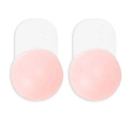 2x Pegatinas Levanta Pechos Reutilizables Push Up Invisible Copas C D E Redondas