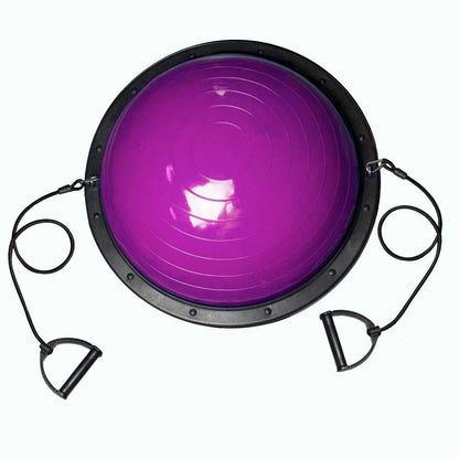 Entrenador de Equilibrio 58cm Violeta Bos Balance Trainer Fitball Pelota de Gimnasia Pilates con Inflador Unisex Adulto