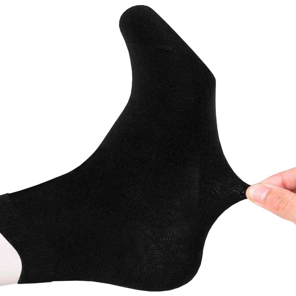 Paquete 4 Pares de Calcetines Cortos Ped Low Cut Tobilleros Talla 36-44 Negros Lisos Hombre Mujer Unisex GF80788