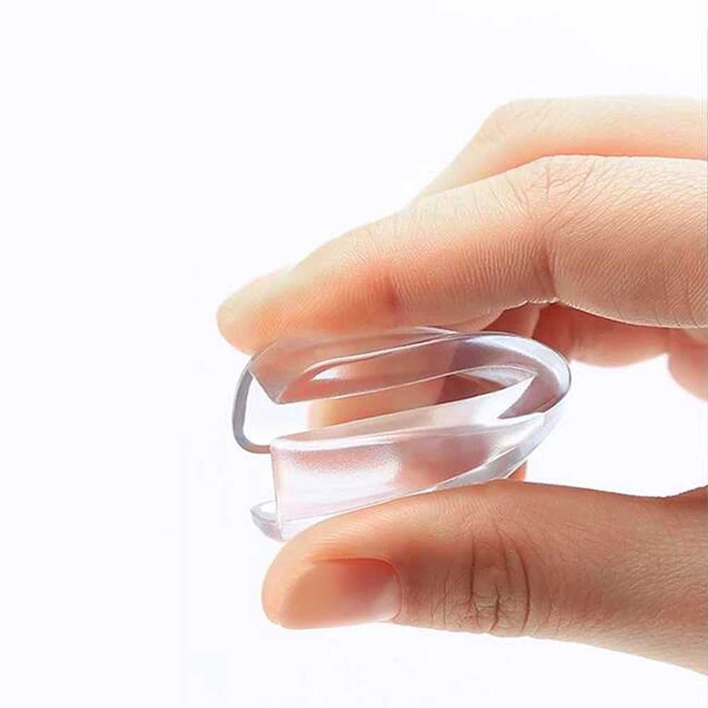 Protector de Esquina 8pcs, Tacos para Cubrir Cantos de Muebles, Silicona Transparente Forma Circular