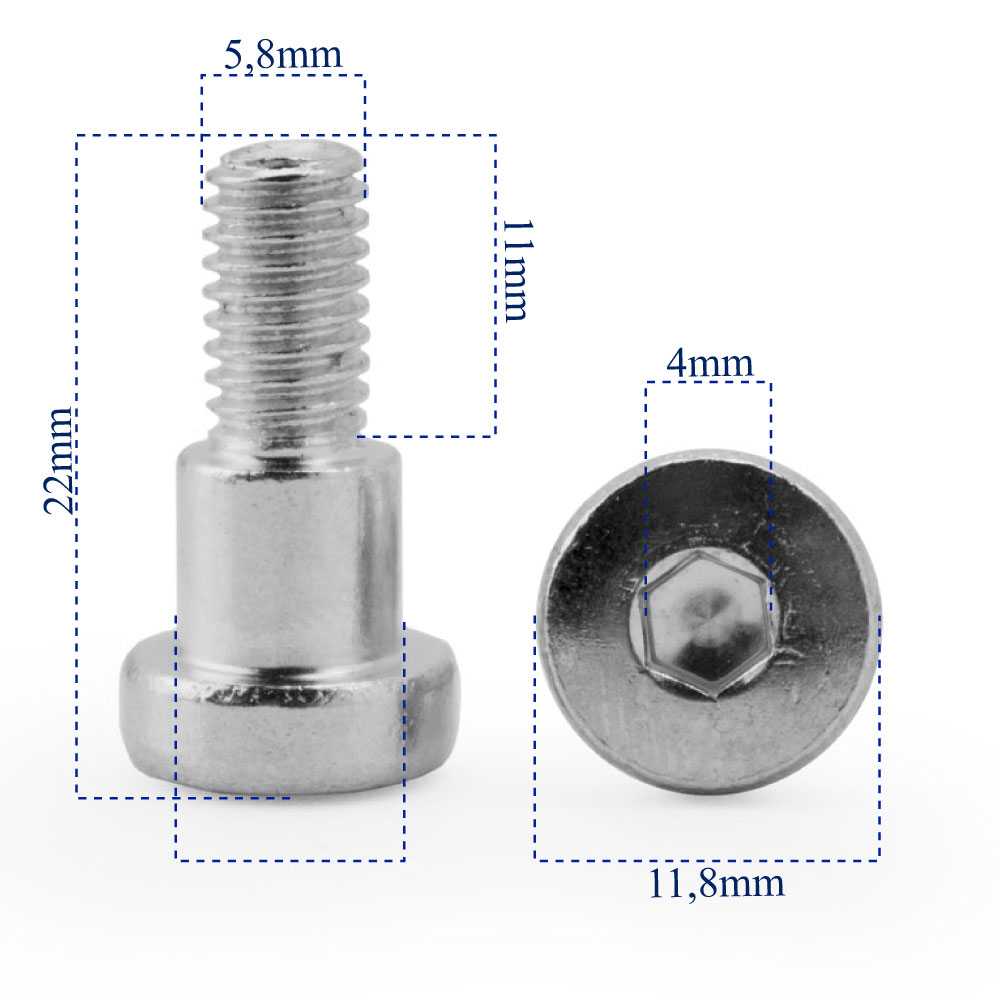 Tuerca Tapa Tornillo de Retención para Patinete Eéctrico Xiaomi 1S/M365/Pro Scooter Eléctrico