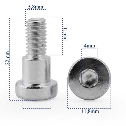 Tuerca Tapa Tornillo de Retención para Patinete Eéctrico Xiaomi 1S/M365/Pro Scooter Eléctrico