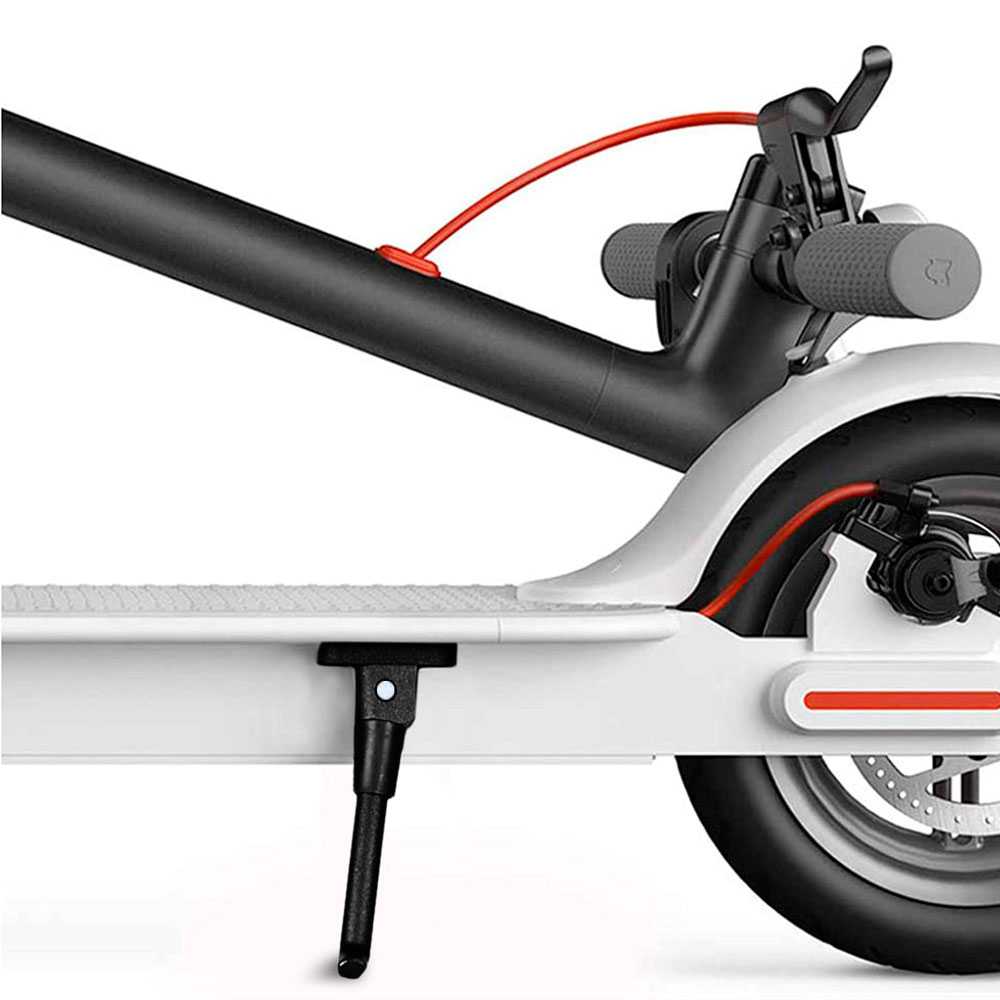Soporte de estacionamiento plegable para Scooter Compatible con xiaomi 1S/M365/Pro color negro