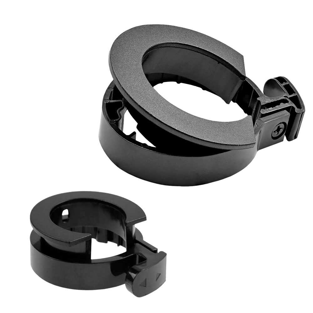 Kit Anillo de Bloqueo Negro Compatible con Patinete Eléctrico Xiaomi Mi Electric Scooter Essential,1S,Pro 2,M365/Pro