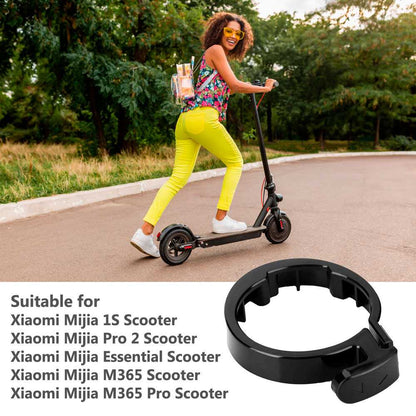 Kit Anillo de Bloqueo Negro Compatible con Patinete Eléctrico Xiaomi Mi Electric Scooter Essential,1S,Pro 2,M365/Pro