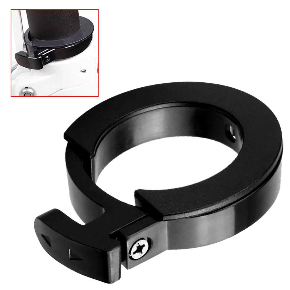 Kit Anillo de Bloqueo Negro Compatible con Patinete Eléctrico Xiaomi Mi Electric Scooter Essential,1S,Pro 2,M365/Pro