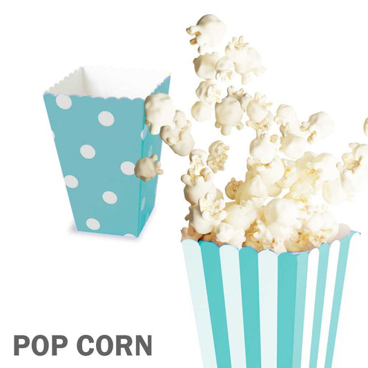 Bolsas Carton 18pcs para Baby shower, Cajas para Fiestas, Navidad Y Cumpleaños,  Bolsas de Palomitas, retro box, Patatas, Nuggets, Cajas de Dulces.