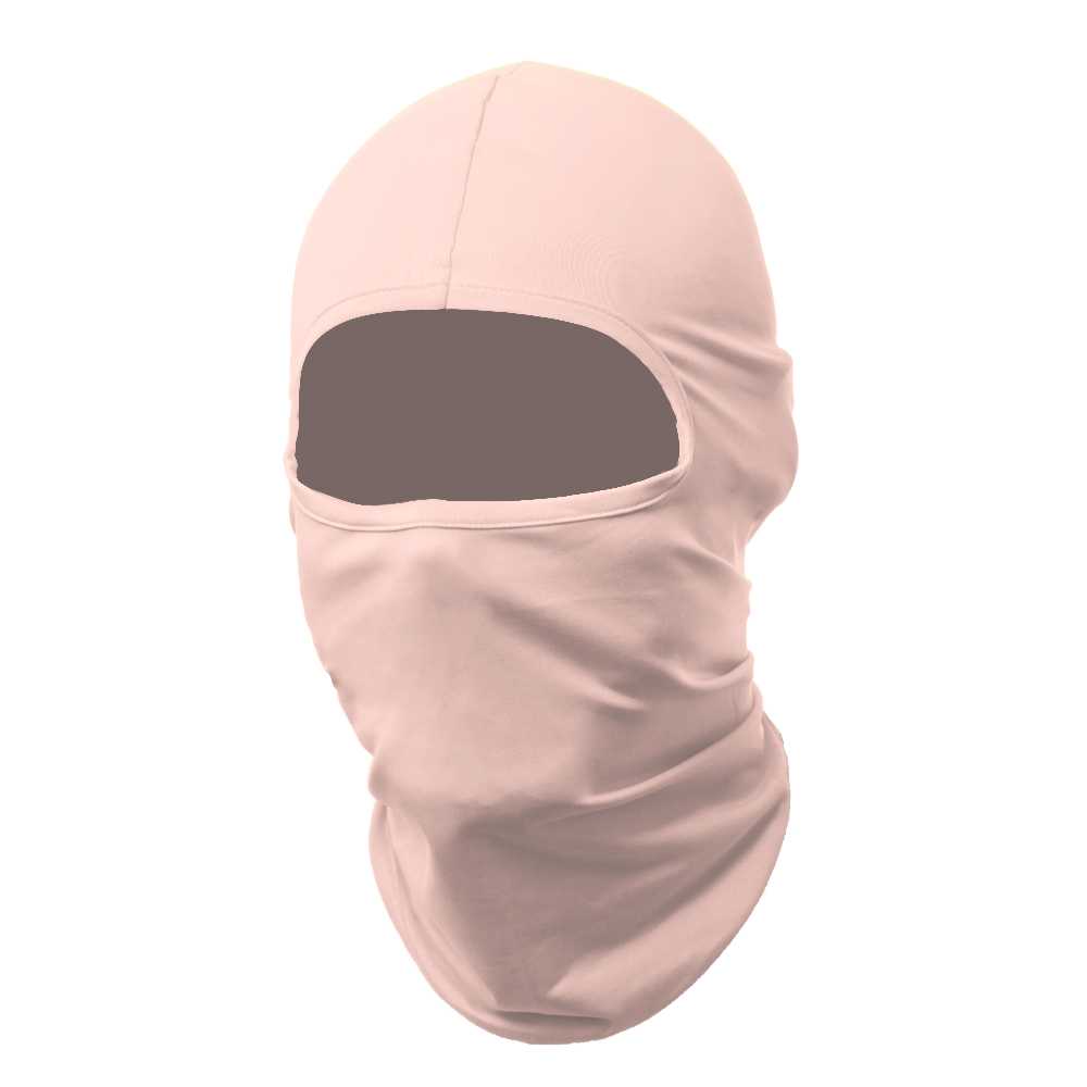 Pasamontañas Bufanda Protector UV Rosa Claro para Deportes al Aire Libre Esqui Dias Frios Invierno Airsoft Paintball