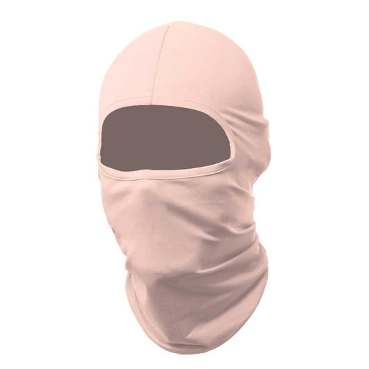 Pasamontañas Bufanda Protector UV Rosa Claro para Deportes al Aire Libre Esqui Dias Frios Invierno Airsoft Paintball