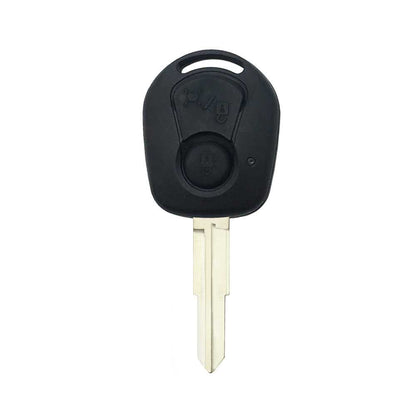 Carcasa Llave de Mando 2 Botones Compatible con SsangYong Korando Tivoli Rexton Actyon Kyron