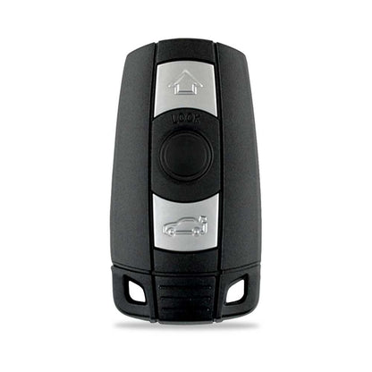 Carcasa Llave de Mando 3 Botones Compatible con BMW 1 3 5 Series 120 E60 E61 E70 E81 E87 E90 E91 E92 320 X1 X5 X6 Z4 (Solo Keyless Go)