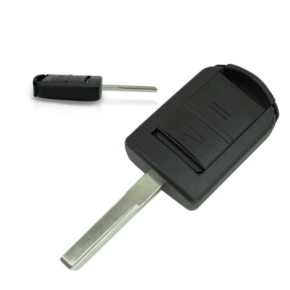 Carcasa Llave de Mando 2 Botones Compatible con Opel Corsa Combo Meriva Tigra
