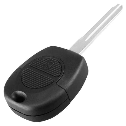 Carcasa Llave de Mando 2 Botones Compatible con Nissan Micra Almera Primera