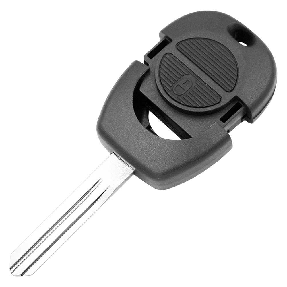 Carcasa Llave de Mando 2 Botones Compatible con Nissan Micra Almera Primera