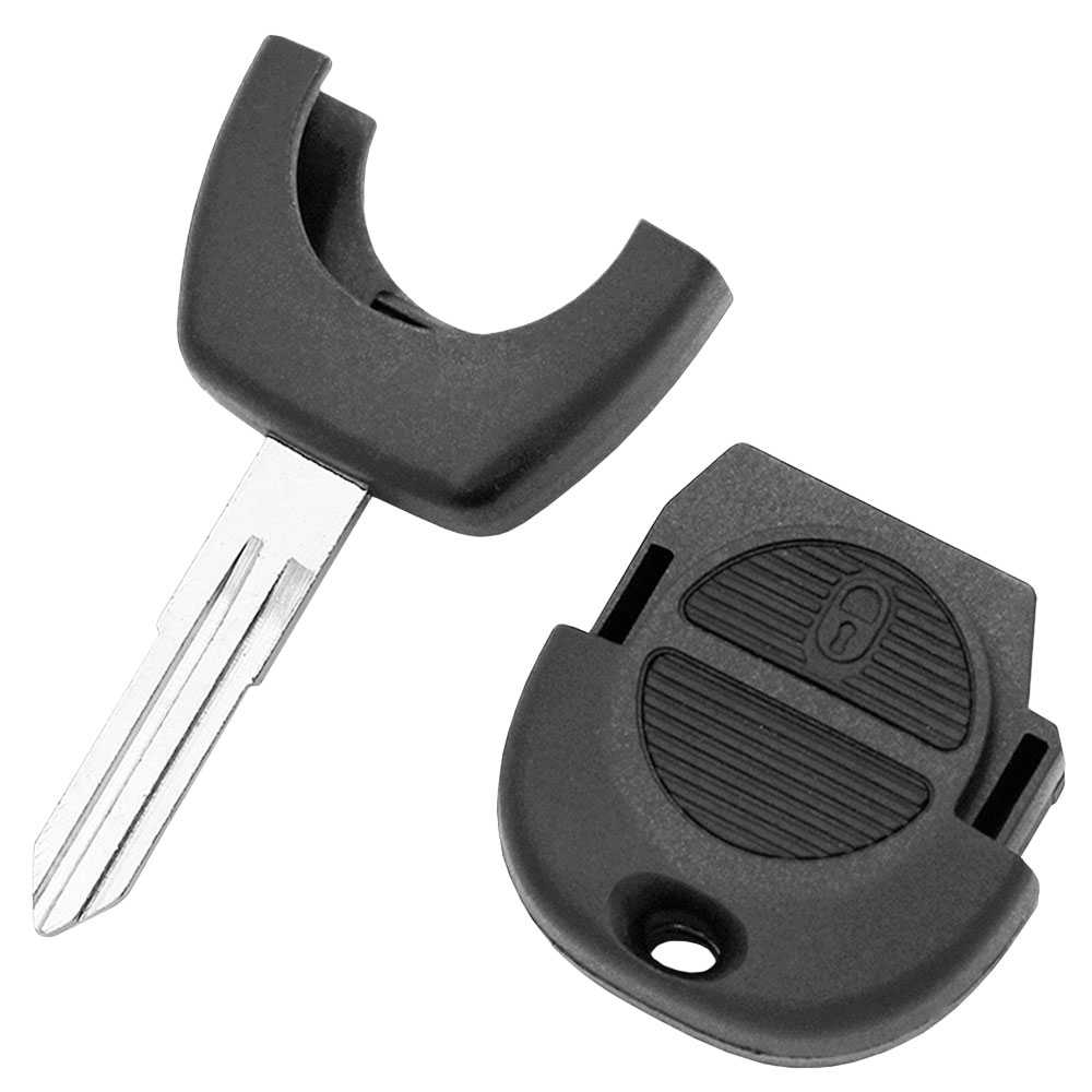 Carcasa Llave de Mando 2 Botones Compatible con Nissan Micra Almera Primera