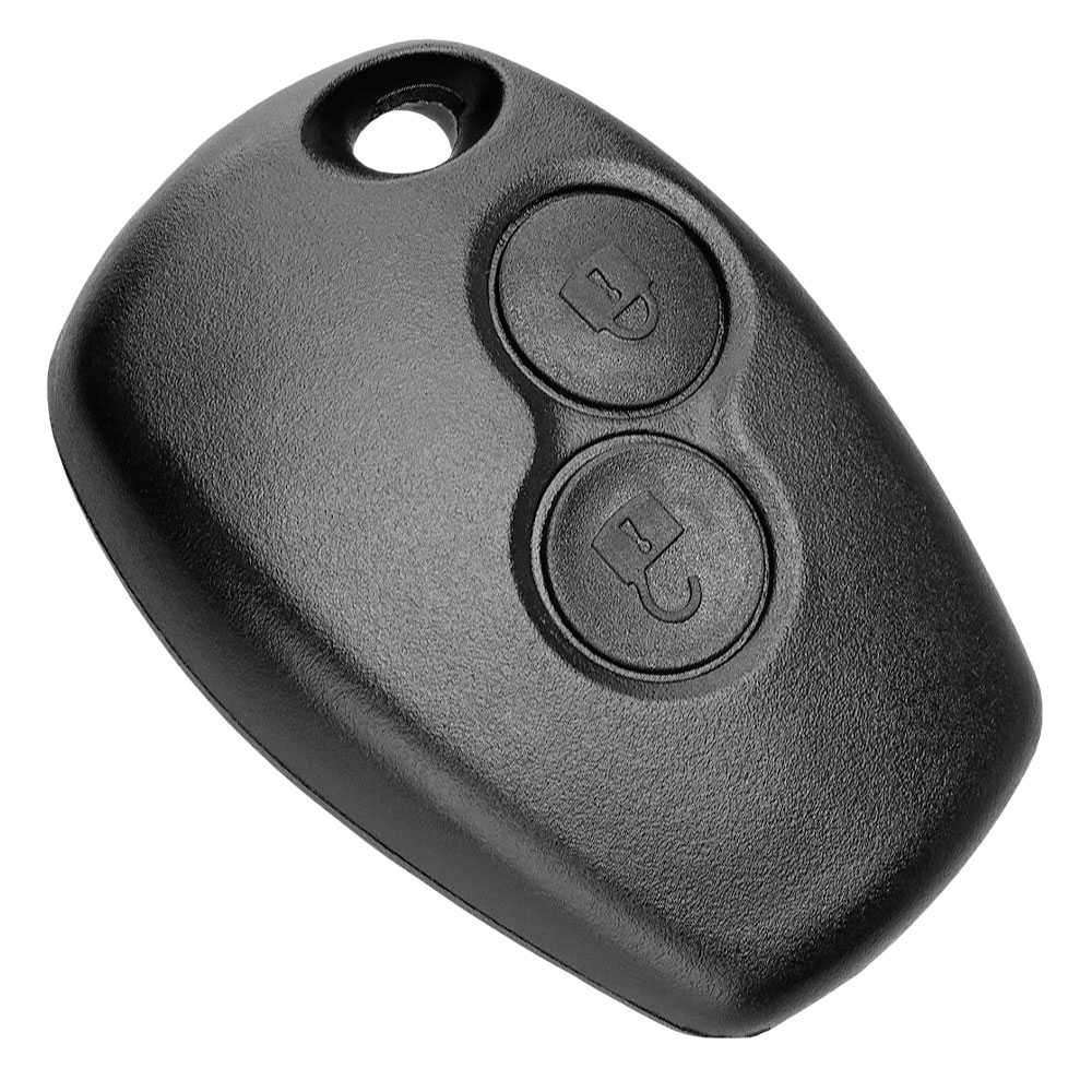 Carcasa Llave de Mando 2 Botones Compatible con Dacia Logan Sandero Duster Lodgy