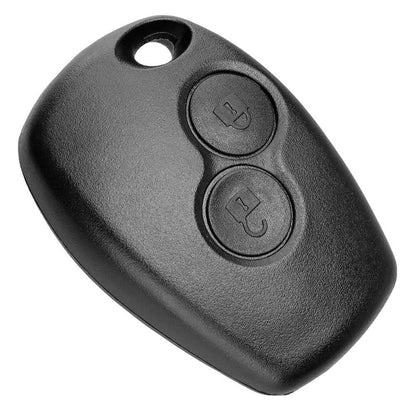 Carcasa Llave de Mando 2 Botones Compatible con Dacia Logan Sandero Duster Lodgy
