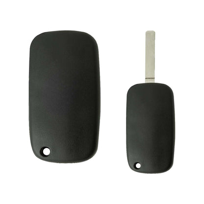 Carcasa Llave de Mando 2 Botones Compatible con Renault Clio Kangoo Master Modus Trafic Twingo Wind