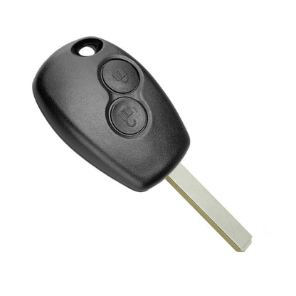 Carcasa Llave de Mando 2 Botones Compatible con Renault Duster Modus Clio Twingo Dacia Logan Sandero