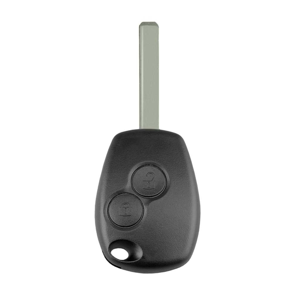 Carcasa Llave de Mando 2 Botones Compatible con Renault Duster Modus Clio Twingo Dacia Logan Sandero