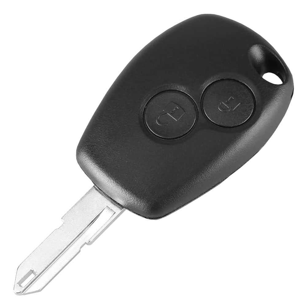 Carcasa Llave de Mando 2 Botones Compatible con Dacia Duster Logan Lodgy Sandero